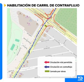 Desviaciones por cierre de puente en Guadalupe. / Telediario