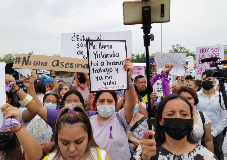 Guardaron un minuto de silencio por la muerte de Debanhi. / Alexandra Amao