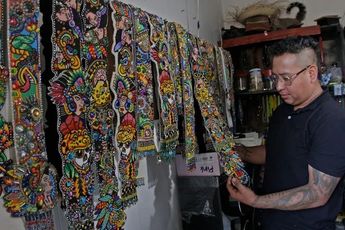 Elaboración de trajes para carnaval de Huejotzingo | Melanie Torres
