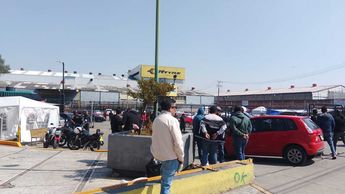 Manifestantes fueron heridos tras agresiones de presunto grupo de choque en Tultitlán. | Carlos Zaid
