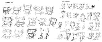 Ajolotes en el nuevo Google Doodle de hoy | Google