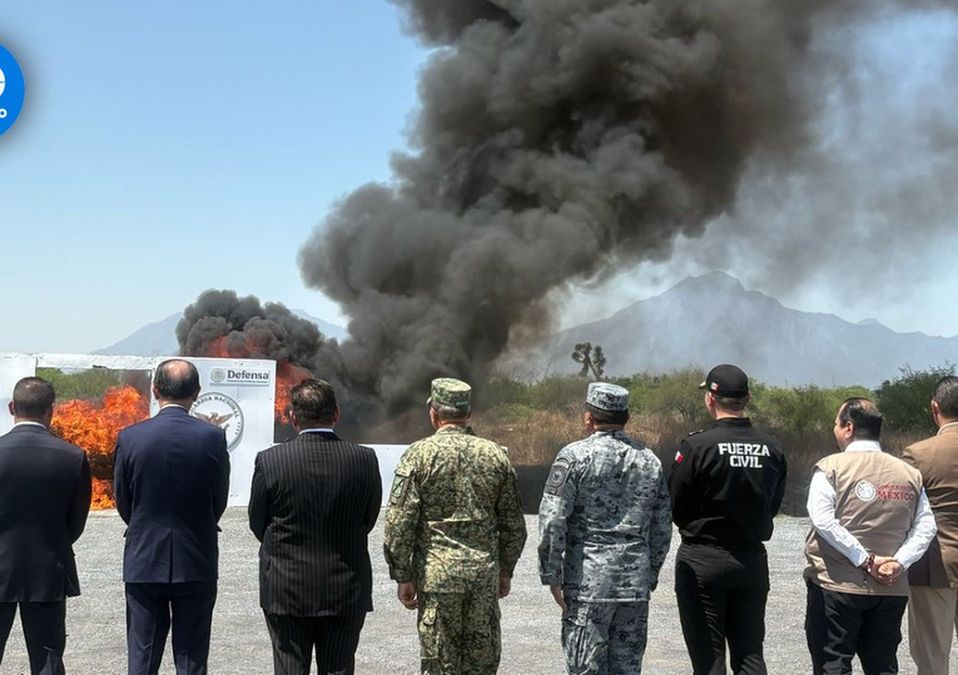 Destacan coordinación entre fuerzas federales y estatales para combatir el narcotráfico.| Especial
