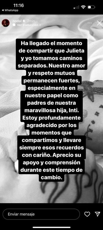 Christian Nodal y Cazzu terminan su relación