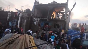Así luce domicilio tras explosión de polvorín en Chimalhuacán