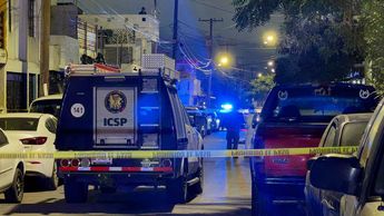 La zona fue acordonada por elementos de la Policía de Escobedo. | Marcela Cuevas