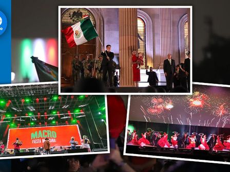 Samuel García da su tercer Grito de Inpendencia.| Luis Guerra
