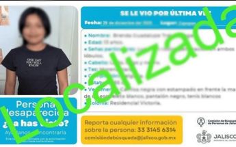La menor fue localizada y pronto será reintegrada al Hogar Cabañas