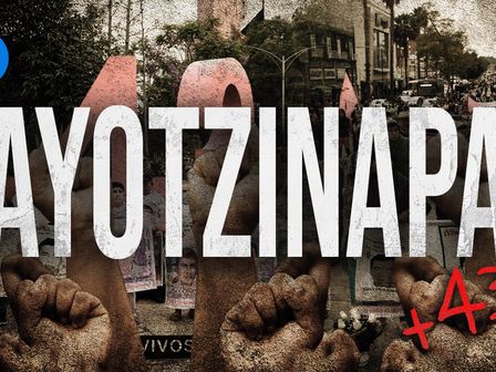 Movimilizaciones por el décimo aniversario de la desaparición de 43 estudiantes normalistas en Ayotzinapa / Especial