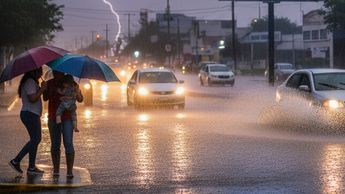 La probabilidad de lluvia se mantiene en un 40% para este día y el resto de la semana.