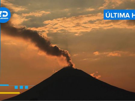 El semáforo de alerta volcánica del Popocatépetl está en Amarillo Fase 2 HOY 7 de abril 2025 / Andrés Lobato