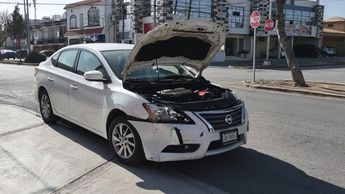 La conductora quitó el derecho de paso a un vehículo y provoco el accidente.