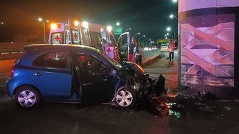 El conductor salió ileso, pero su automóvil fue pérdida total. | Israel Santacruz
