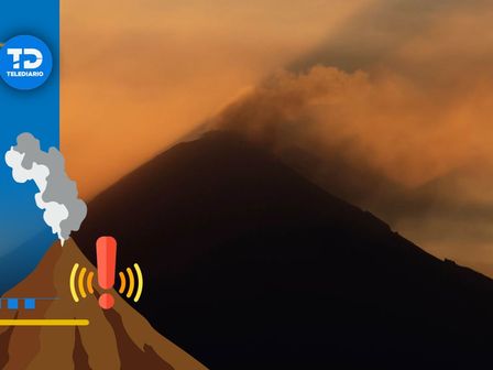Vista del volcán Popocatépetl desde Puebla / Agencia Es Imagen