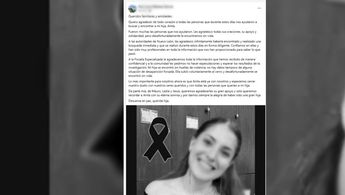 La mamá de Ana Carolina agradeció el apoyo de todos / Captura de pantalla