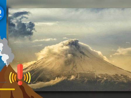 Actividad del Popocatépetl 17 de julio de 2024 / Andrés Lobato