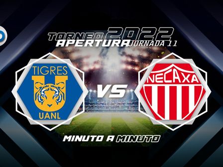 Sigue EN VIVO el partido entre Tigres y Necaxa: Liga MX