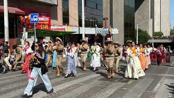 El desfile de la Revolución Mexicana inició a las 10:30 de la mañana. | Pedro Delgado