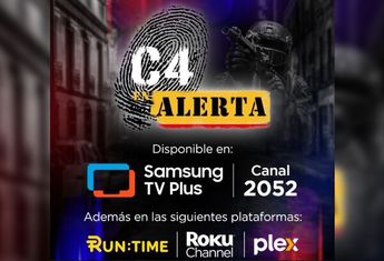C4 en Alerta estrena canal de televisión en plataformas digitales.