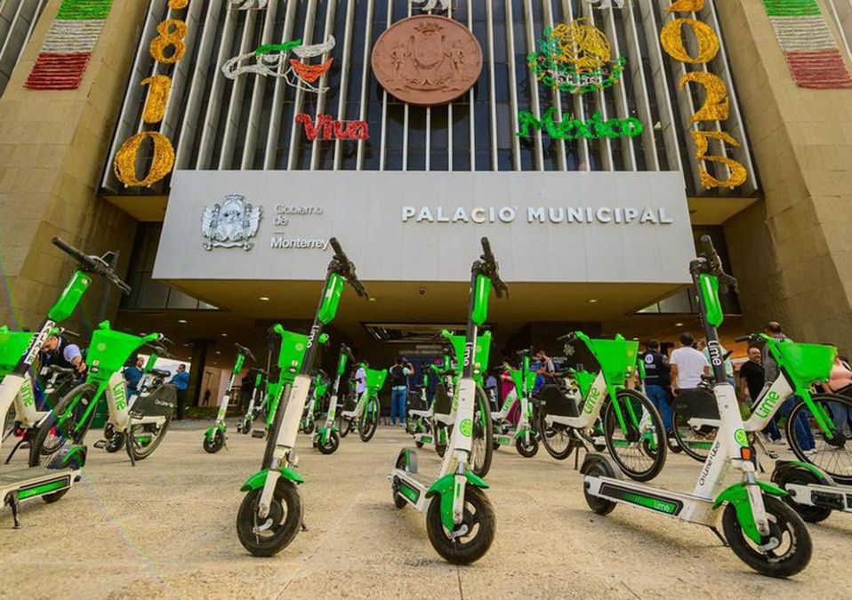 Con el servicio de scooters y bicicletas eléctricas en Monterrey se busca mejorar la movilidad. | Especial