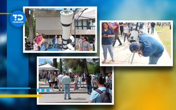Llegan ciudadanos a la Facultad de Ciencias Físico-Matemáticas.