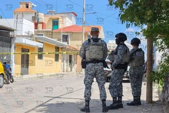 Elementos de Guardia Nacional vigilaron y acordonaron el perímetro para evitar cualquier otro acto de violencia hacia el alcalde o familia / Especial