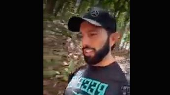 Poncho de Nigris relata su experiencia tras escapar de oso negro en NL