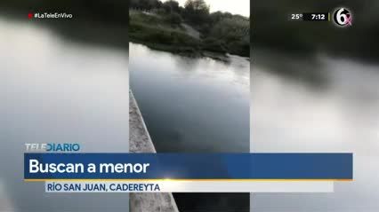 Reanudan búsqueda de menor en el río San Juan 