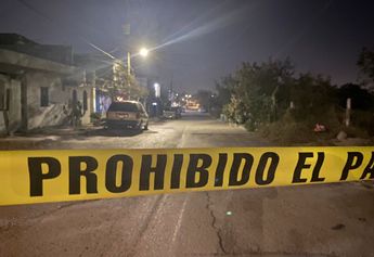 Acordonamiento de la ejecución en la colonia Nueva Reforma en Juárez, Nuevo León. | Miranda Arias