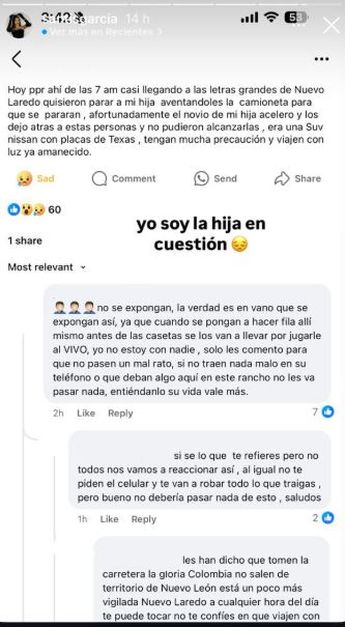 El papá de Santis García reveló cómo ocurrió el presunto intento de asalto. | Especial