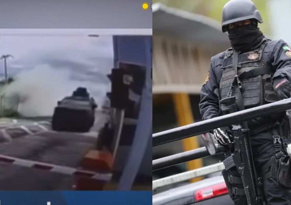 Captan persecución entre Fuerza Civil y delincuentes en Sabinas Hidalgo. | Especial