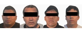 Los detenidos fueron identificados como  Arnoldo ‘B’, Alberto ‘R’, Jesús ‘H’ y Luis ‘D’  | FGR
