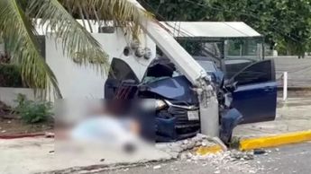 Imagen del fatal accidente en Cancún, Quintana Roo el pasado 16 de septiembre. | Cortesía