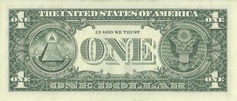 El significado de los símbolos del billete del dólar. | Especial