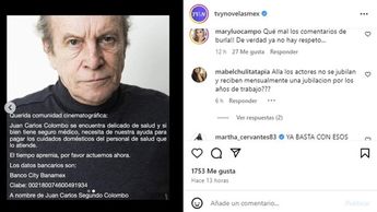 Juan Carlos Colombo, actor de Teresa está grave de salud | Especial