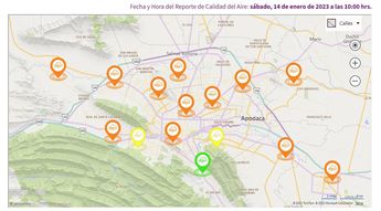 El sur de Monterrey se mantuvo con buena calidad del aire la mañana del sábado. | Cortesía