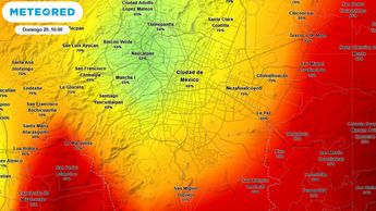 Probabilidad de lluvia en CdMx y Edomex HOY 29 de junio | Meteored