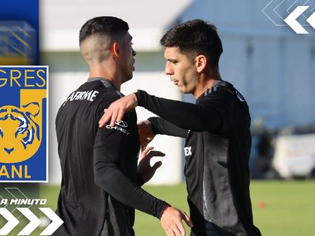 Tigres cerró el año con un partido amistoso en contra de Atlético La Paz, mismo que ganaron por 7-1 / @TigresOficial