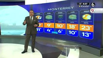 Pronóstico del tiempo para Monterrey, con Abimael Salas - 18 de enero de 2024