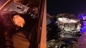 El accidente ocurrió la noche del sábado en la carretera a Monclova. | Especial