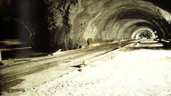 Así comenzó la construcción del túnel de la Loma Larga | Redes sociales