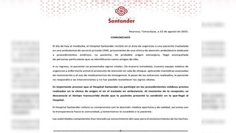 Comunicado del Hospital Santander | Especial