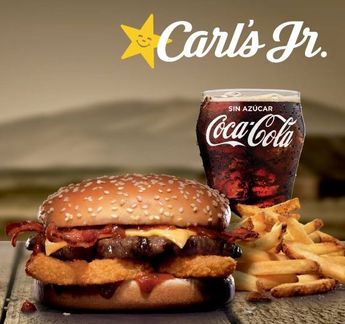 El combo de la Western Bacon Cheeseburger consta de papas chicas y un refresco chico/ Especial