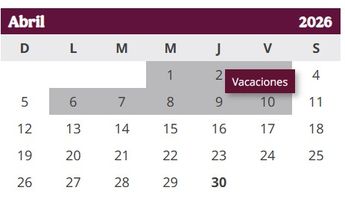 El calendario de la SEP, marca descansos para los estudiantes de educación básica. | SEP