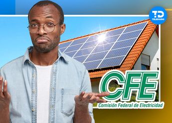 Los paneles solares de la CFE son dependiendo el suministro del interesado/ Especial