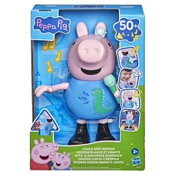 La narrativa también se extiende fuera de la pantalla con el lanzamiento de la figura Peppa Pig Joke & Sing George