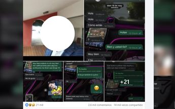 Esta fue la publicación que realizó la regia en redes sociales. | Especial