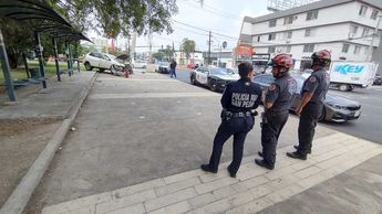 Elementos policiacos y cuerpos de auxilio se dieron cita en el lugar. | Agustín Martínez