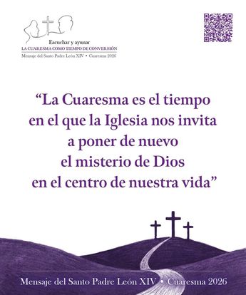 Parte del mensaje de Cuaresma del Papa León XIV. | CEM