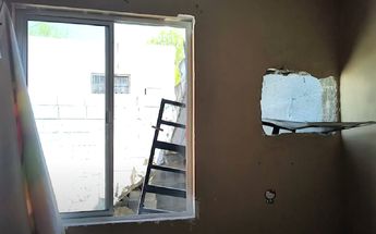 Así quedó la casa de Abelito en Juárez. | Especial