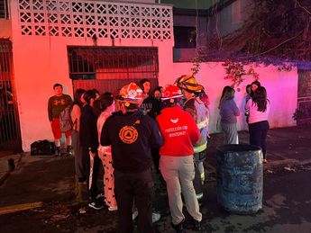 La mayoría de las personas evacuadas son estudiantes. | Cortesía